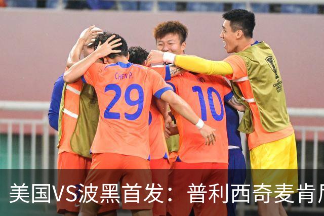美国VS波黑首发：普利西奇麦肯尼先发 哲科出战